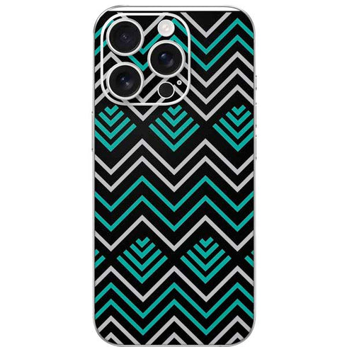 Techno Chevron iPhone 16 Pro Skin