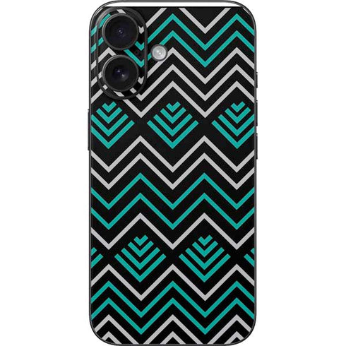 Techno Chevron iPhone 16 Skin