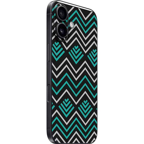 Techno Chevron iPhone 16 Skin