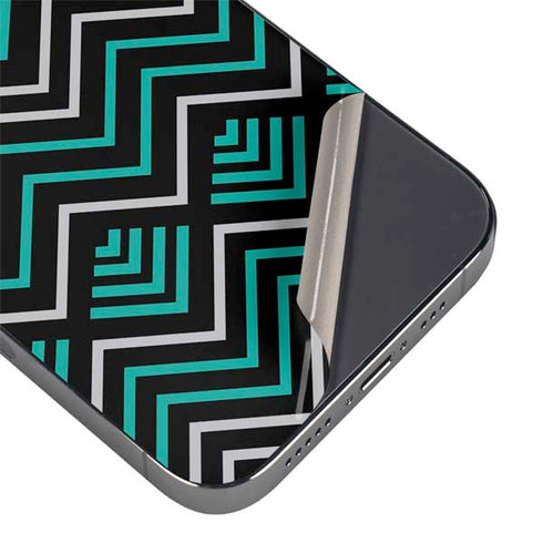 Techno Chevron iPhone 16e Skin