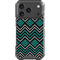 Techno Chevron iPhone 18 Pro Clear Case