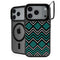 Techno Chevron iPhone 18 Pro Kickstand Case