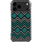 Techno Chevron iPhone 18 Pro Max Clear Case