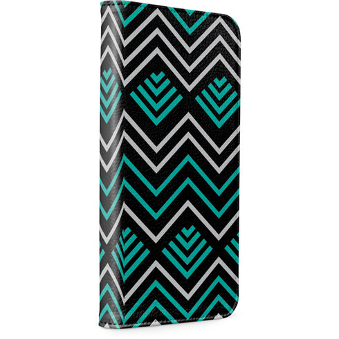 Techno Chevron iPhone 8 Folio Case