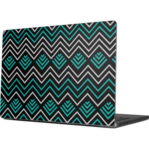Techno Chevron Apple MacBook Pro 14-inch Skin