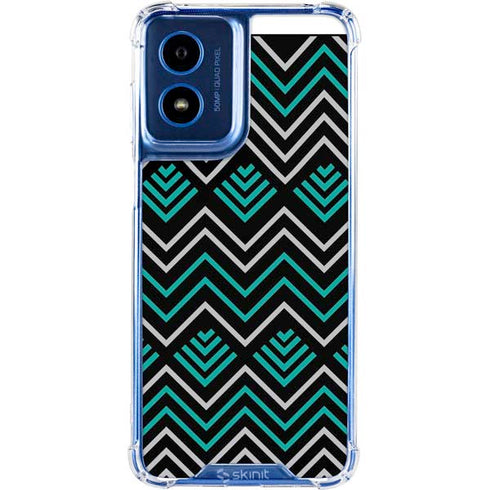Techno Chevron Moto G 5G (2024) Clear Case