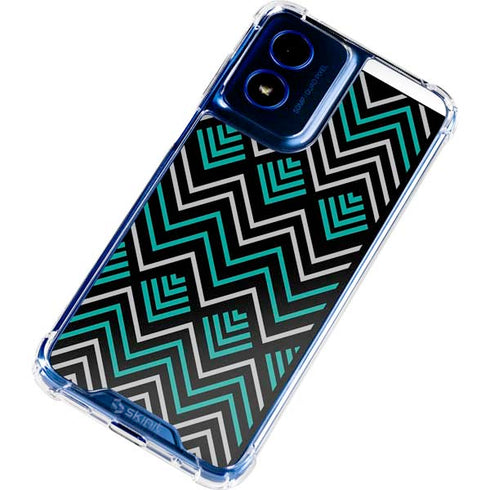Techno Chevron Moto G 5G (2024) Clear Case