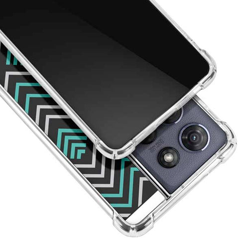 Techno Chevron Moto G Play 5G (2025) Clear Case