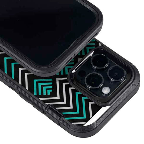 Techno Chevron Otterbox Defender iPhone Skin