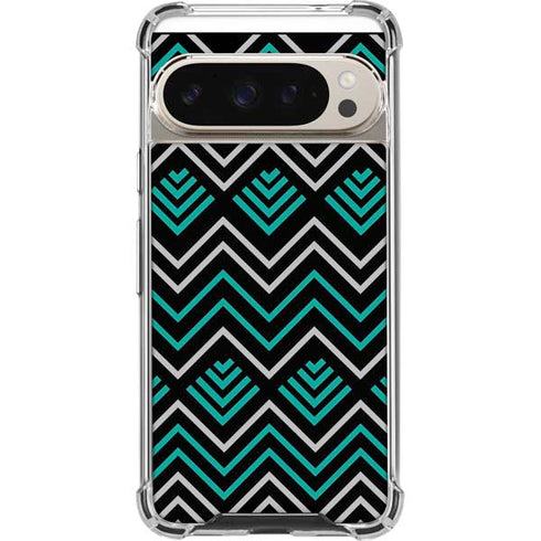 Techno Chevron Pixel 9/9 Pro Clear Case