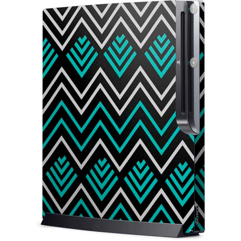 Techno Chevron Playstation 3 & PS3 Slim Skin