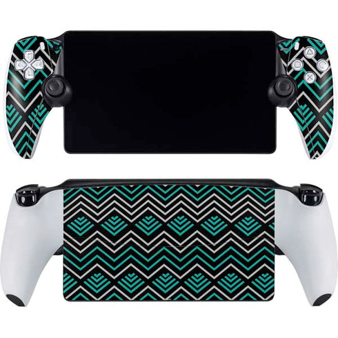 Techno Chevron PlayStation Portal Remote Player Skin