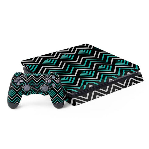 Techno Chevron PlayStation PS4 Skins
