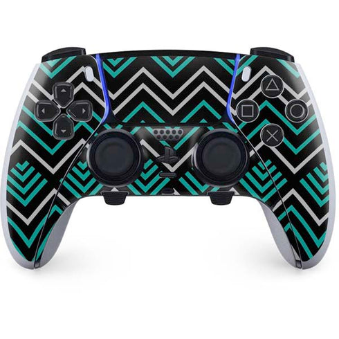 Techno Chevron PS5 DualSense Edge Pro Controller Skin