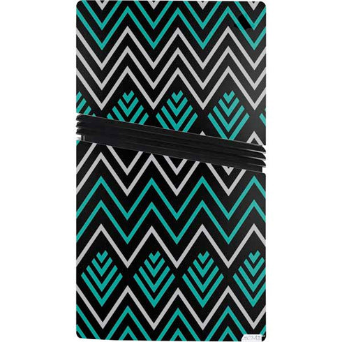 Techno Chevron PS5 Pro Console Skin