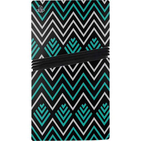 Techno Chevron PS5 Pro Disk Bundle Skin