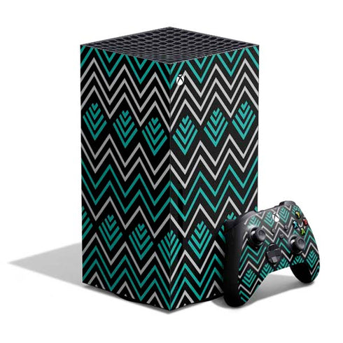 Techno Chevron XBox Series X Digital Edition Bundle Skin