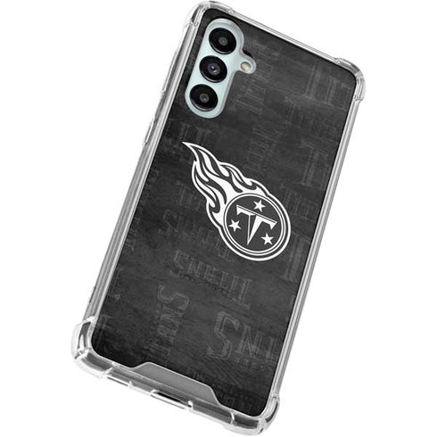 NFL Tennessee Titans Black & White Galaxy A16 5G Clear Case