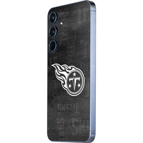 NFL Tennessee Titans Black & White Galaxy A35 5G Skin