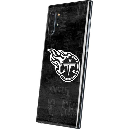 NFL Tennessee Titans Black & White Galaxy Note 10 Plus Skin