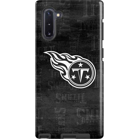 NFL Tennessee Titans Black & White Galaxy Cases