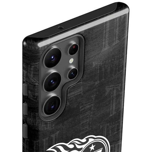 NFL Tennessee Titans Black & White Galaxy S23 Ultra Pro Case