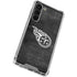 NFL Tennessee Titans Black & White Galaxy S24 FE Clear Case