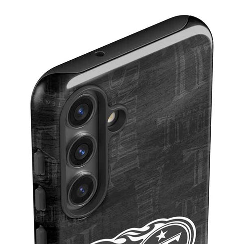 NFL Tennessee Titans Black & White Galaxy S25 Impact Case