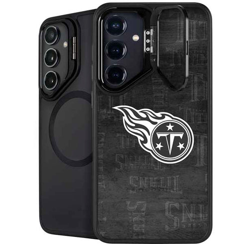 NFL Tennessee Titans Black & White Galaxy S24 Kickstand Case