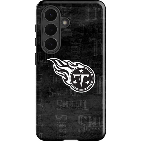 NFL Tennessee Titans Black & White Galaxy S26 Impact Case