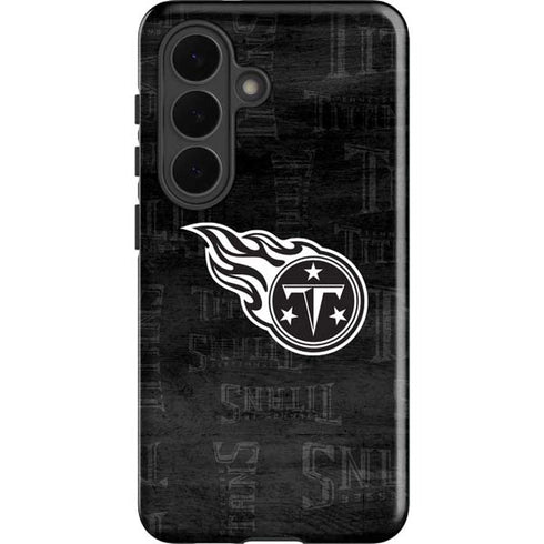 NFL Tennessee Titans Black & White Galaxy S26 Plus Impact Case