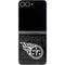 NFL Tennessee Titans Black & White Galaxy Z Flip6 Skin
