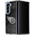 NFL Tennessee Titans Black & White Galaxy Z Fold5 5G Clear Case