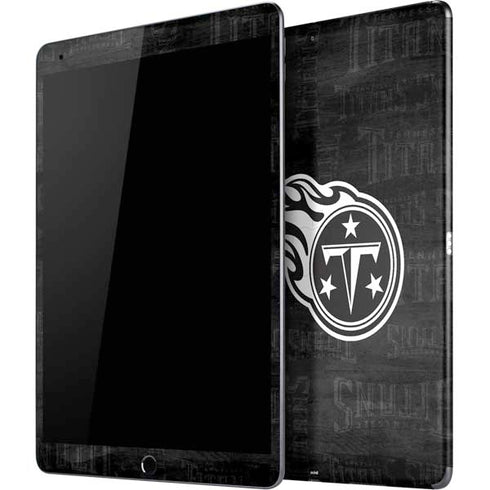 NFL Tennessee Titans Black & White iPad Skins