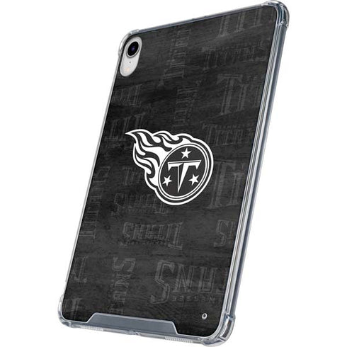 NFL Tennessee Titans Black & White iPad 11th Gen (2025) Clear Case