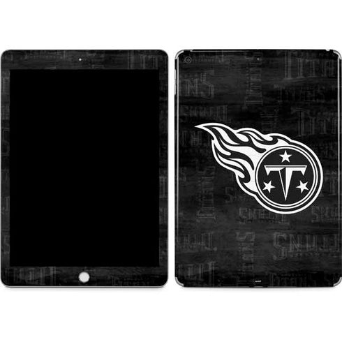 NFL Tennessee Titans Black & White Apple iPad Skin