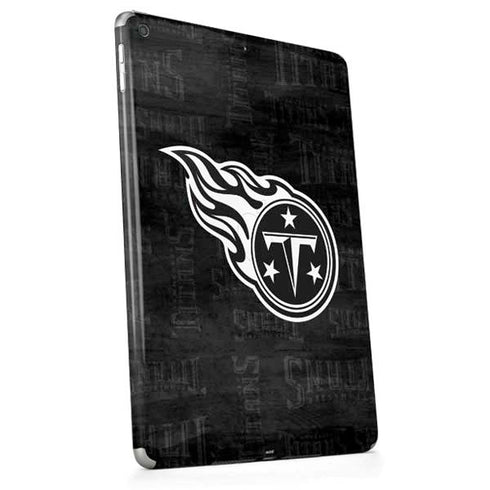 NFL Tennessee Titans Black & White Apple iPad Skin