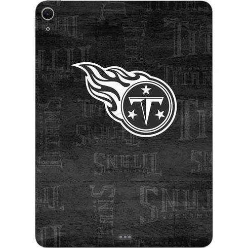 NFL Tennessee Titans Black & White Apple iPad Air Skin
