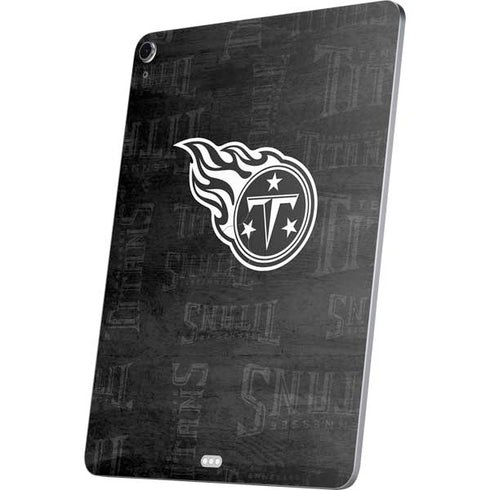 NFL Tennessee Titans Black & White Apple iPad Air Skin