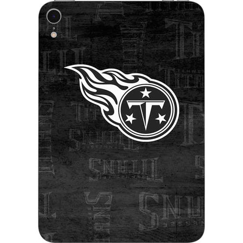 NFL Tennessee Titans Black & White Apple iPad Mini Skin
