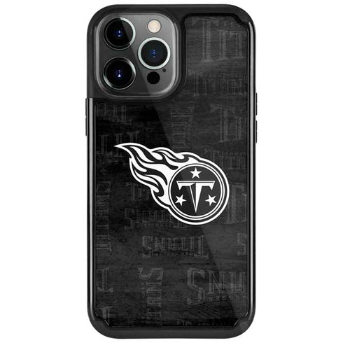 NFL Tennessee Titans Black & White iPhone Cases