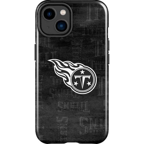 NFL Tennessee Titans Black & White iPhone 15 Impact Case