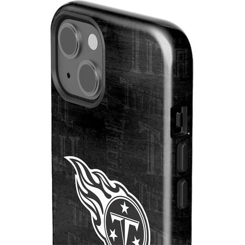 NFL Tennessee Titans Black & White iPhone 15 Impact Case