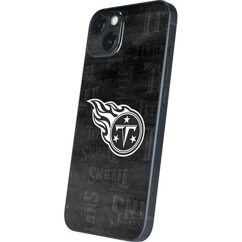 NFL Tennessee Titans Black & White iPhone 15 Skin