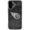 NFL Tennessee Titans Black & White iPhone 16 Clear Case