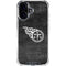 NFL Tennessee Titans Black & White iPhone 16 Plus Clear Case