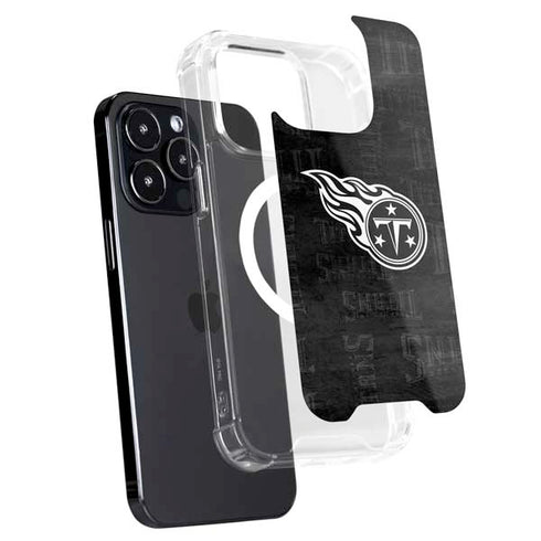 NFL Tennessee Titans Black & White iPhone 16 Pro Max MagSafe Case