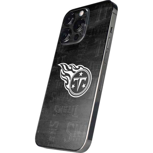 NFL Tennessee Titans Black & White iPhone 16 Pro Max Skin