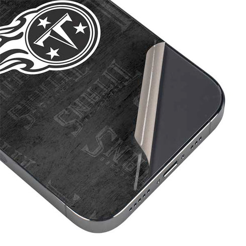 NFL Tennessee Titans Black & White iPhone 16 Pro Skin
