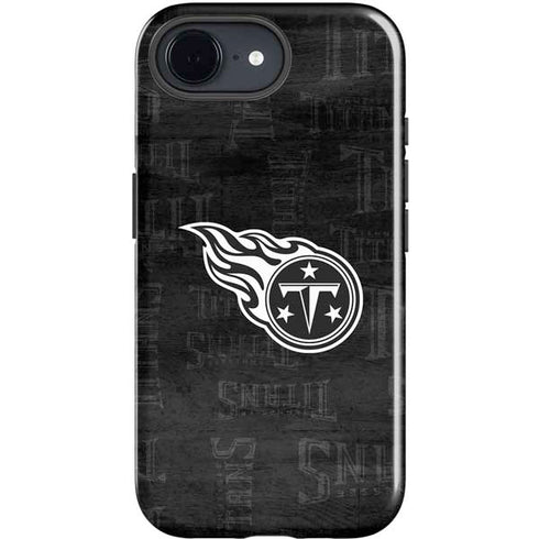 NFL Tennessee Titans Black & White iPhone 16e Impact Case